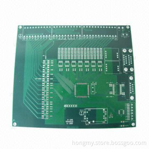 HASL Four-layered PCB, Bare Board and PCB Assembly Service, 1.6mm Board Thickness